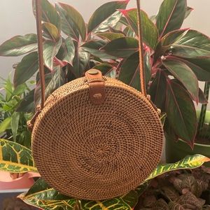 Woven Shoulder Bag